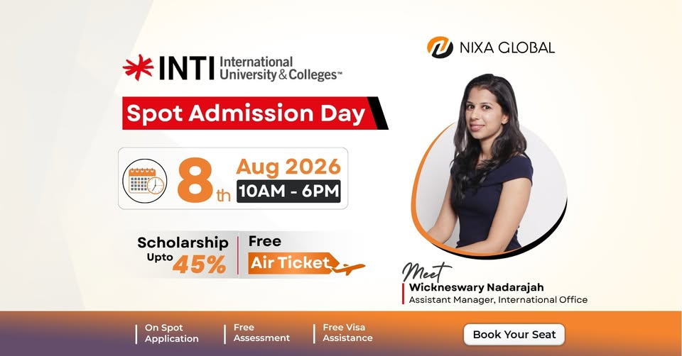 INTI International University - Spot Admission Day