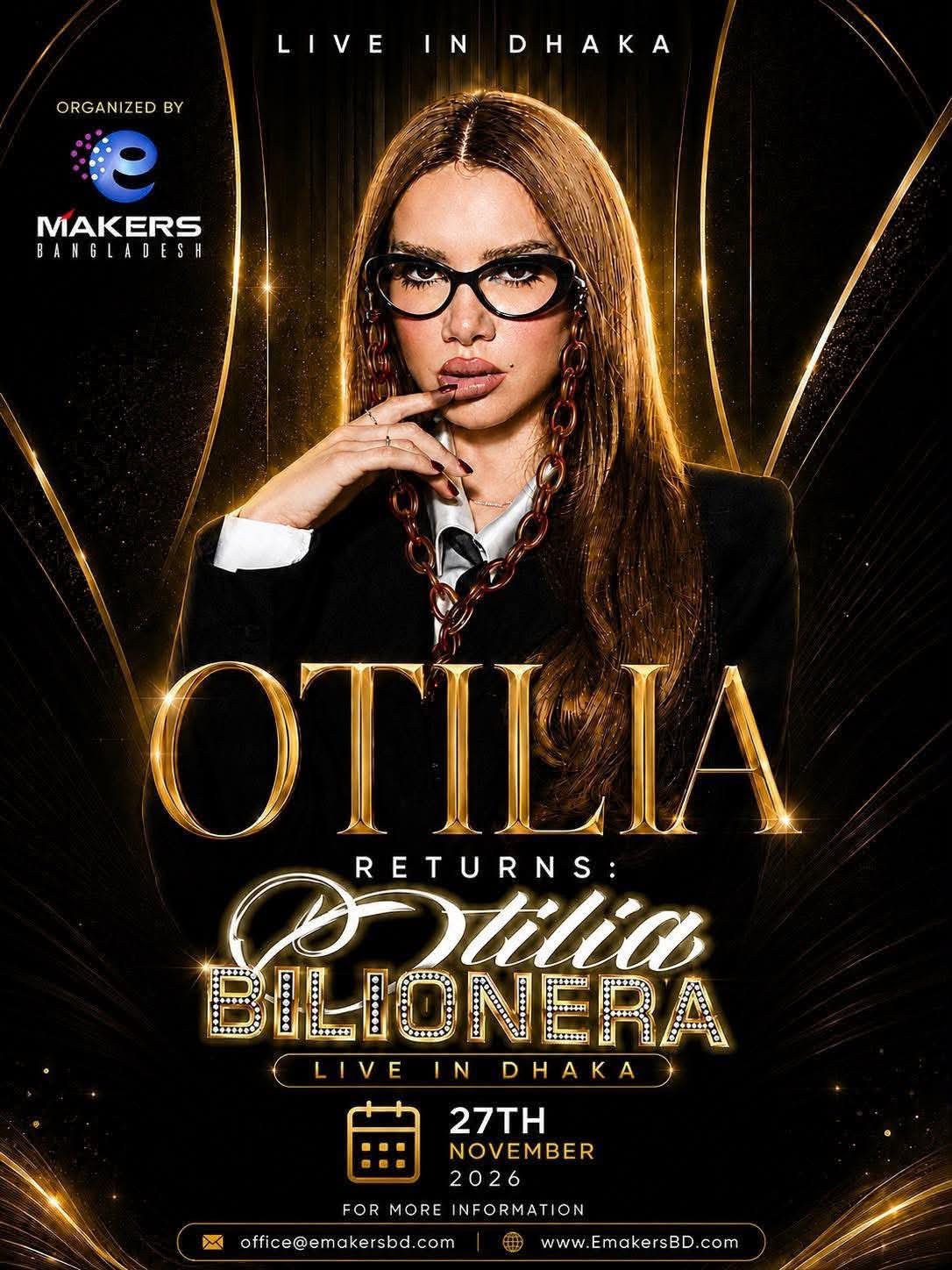 🎤 OTILIA — LIVE IN DHAKA