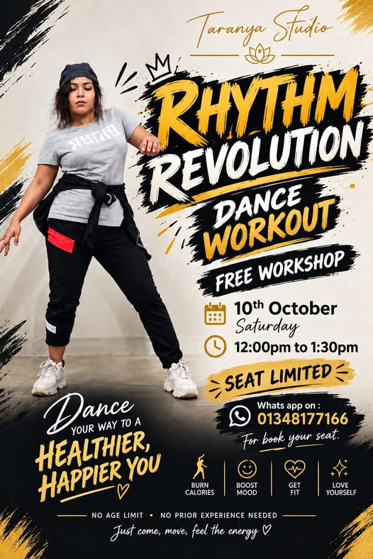 🔥 RHYTHM REVOLUTION – DANCE WORKOUT 🔥