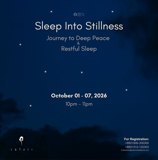 Sleep Into Stillness