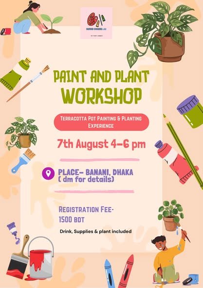 Paint and Plant Workshop