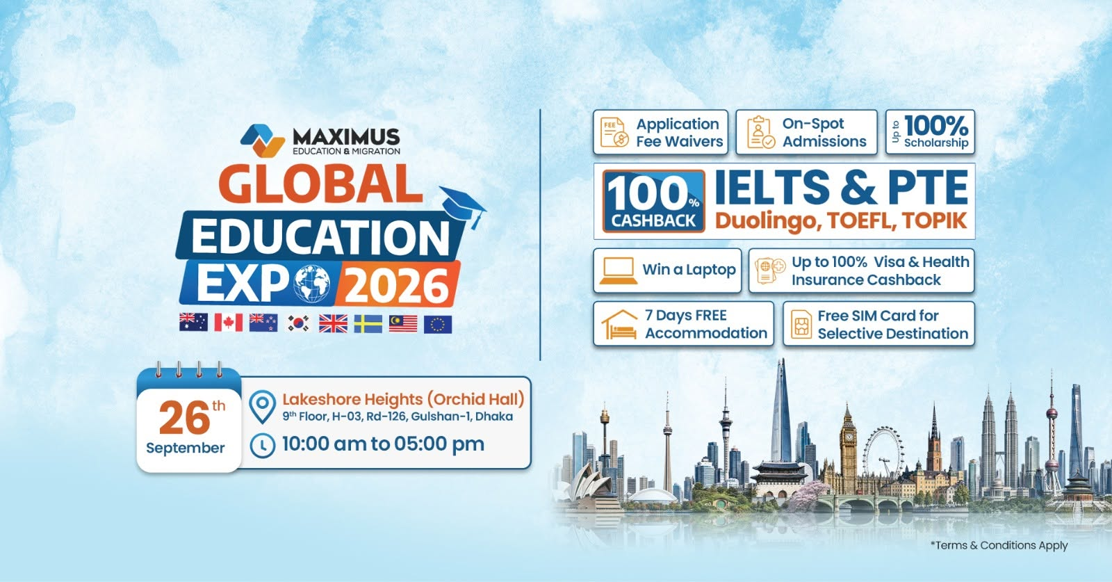 MAXIMUS GLOBAL EDUCATION EXPO 2026