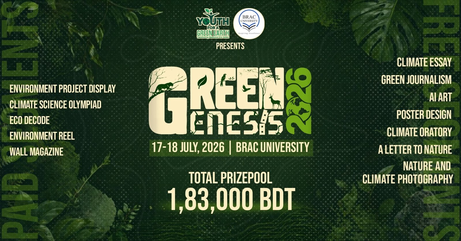 GREEN GENESIS 2026