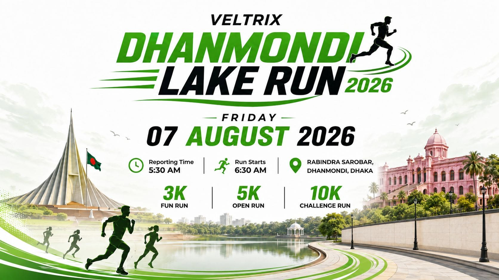 Veltrix Dhanmondi Lake Run 2026