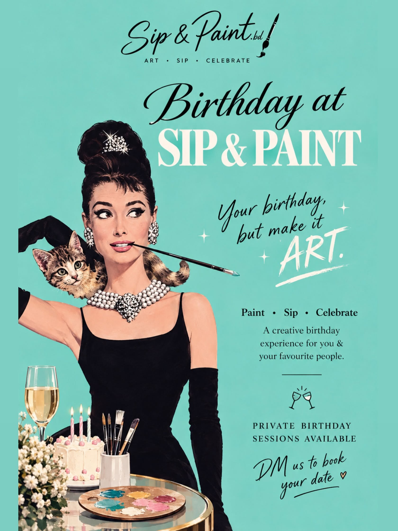 Birthday at Sip and Paint.bd