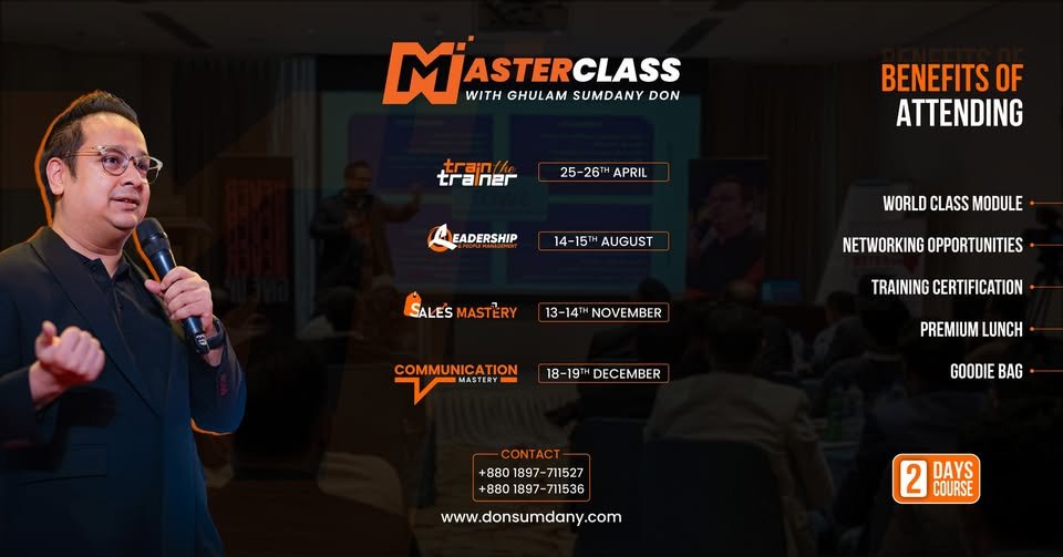 Masterclass with Ghulam Sumdany