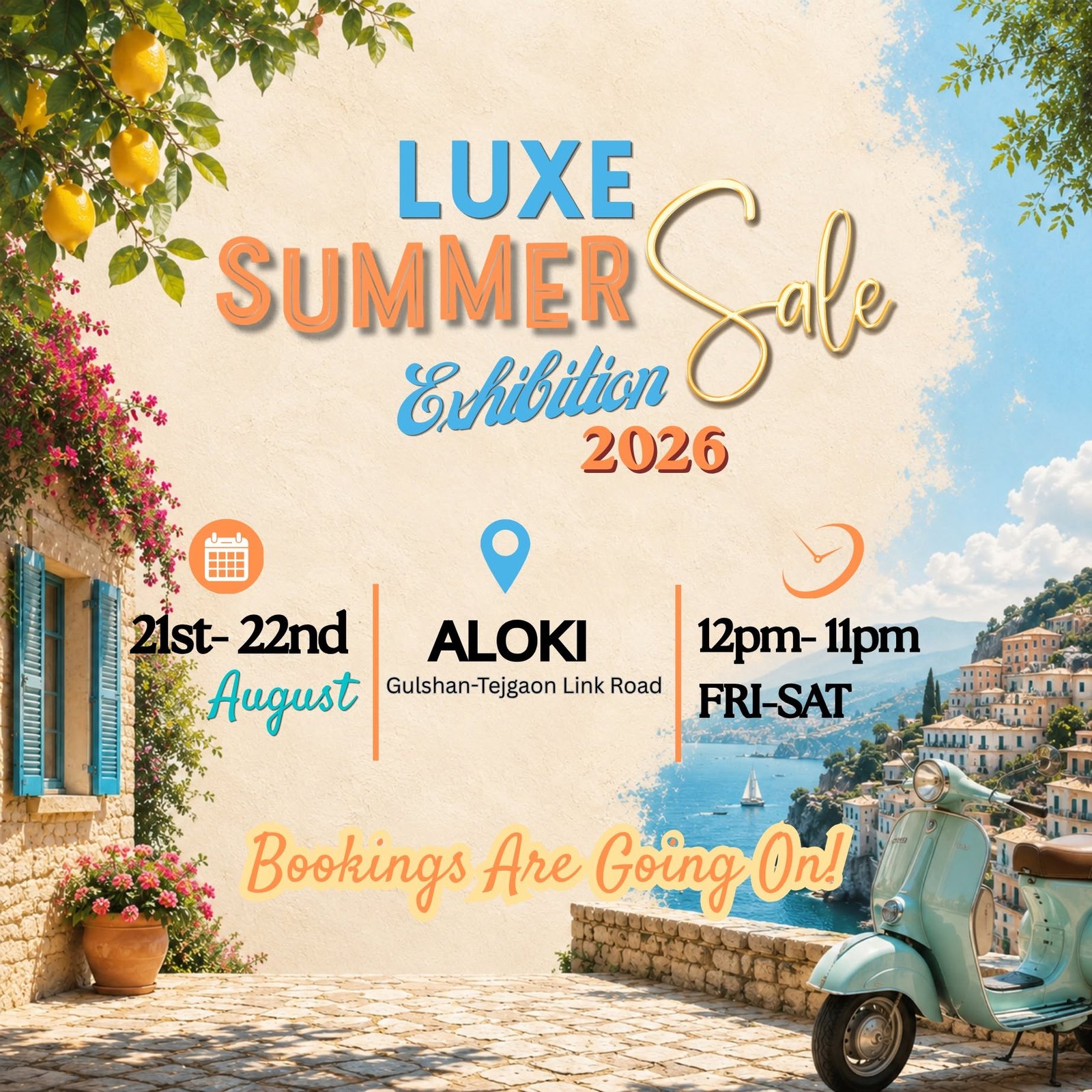 Luxe Summer Sale Exhibition 2026